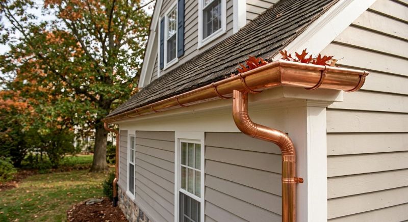 Copper Gutter Service in Clarksville, TN