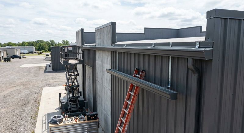 Factory Gutter Installation in Sacramento, CA